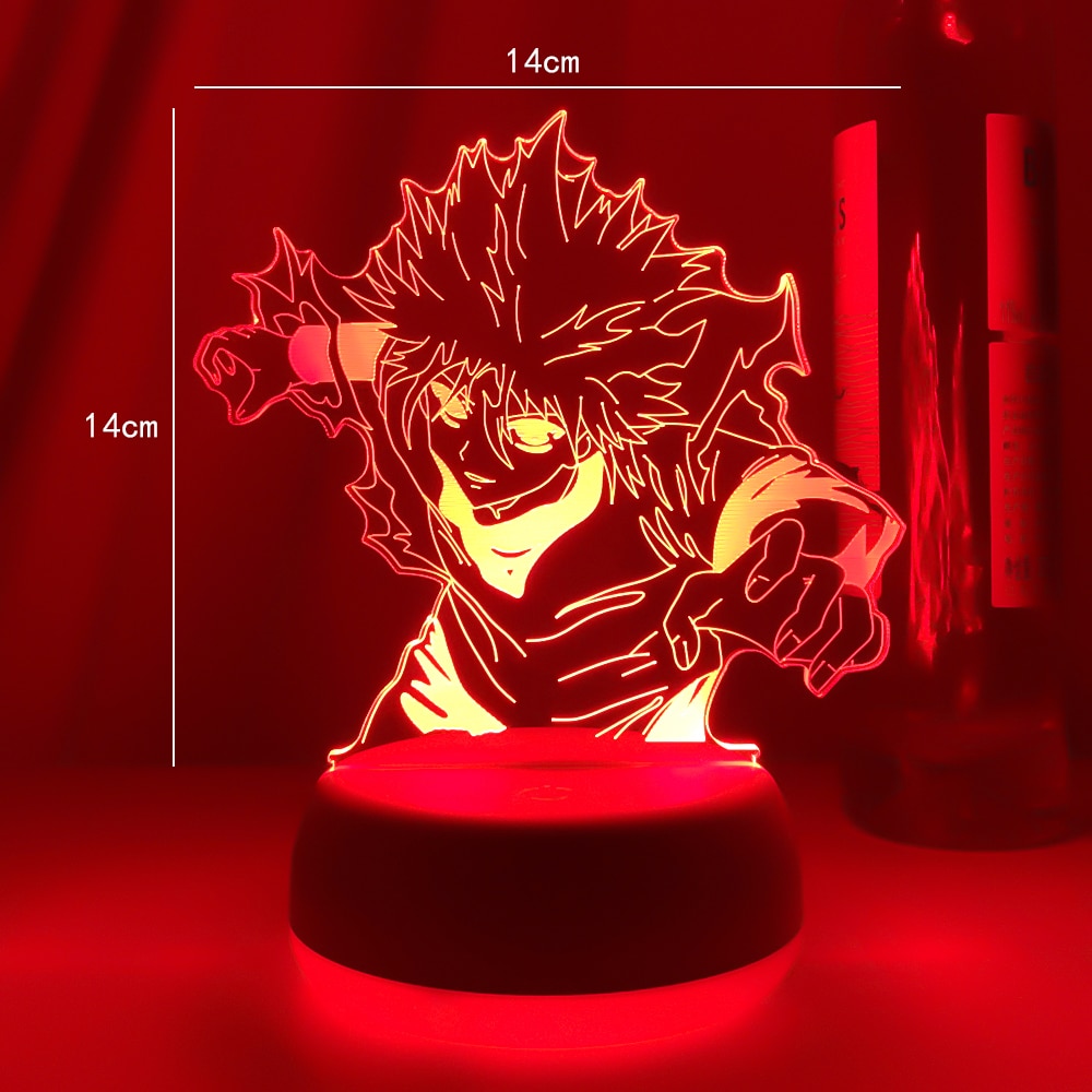 Newest Japanese Anime Killua 3d Led Light for Bedroom Decor Nightlight Birthday Gift Acrylic Led Night Lamp Hxh Killua Godspeed