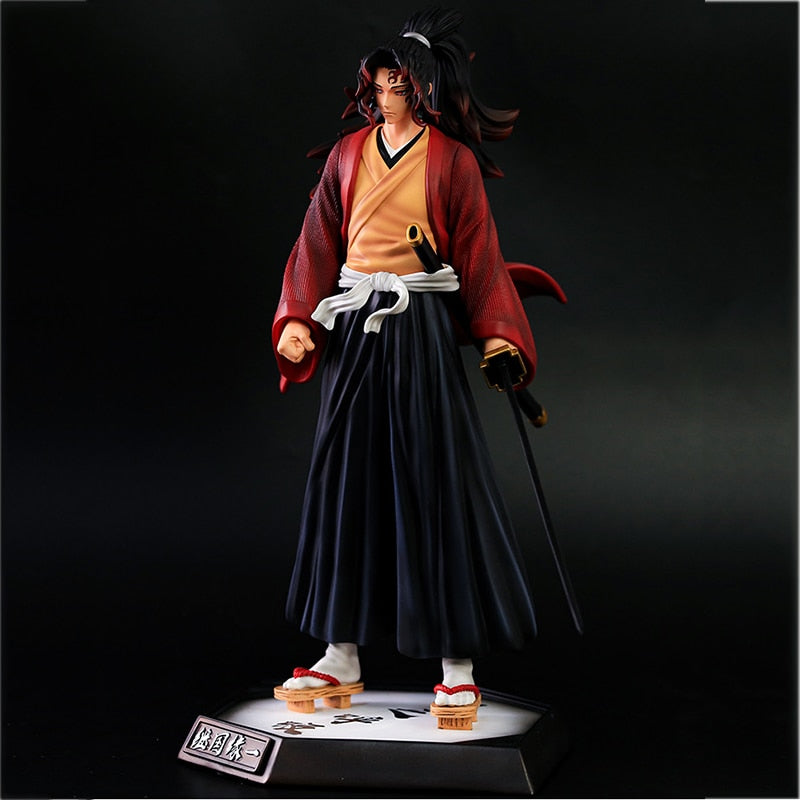 Anime Demon Slayer Action Figure Giyuutarou Daki Kokushibo Kochou Shinobu Toy Kimetsu No Yaiba Gyutarou Collection PVC Model