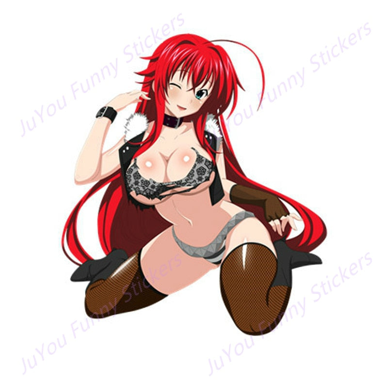 Sexy anime girl Sticker | Bikini Anime girl stickers | Sexy swimsuit stickers | underwear car stickers decal anime cute car accessories decoration