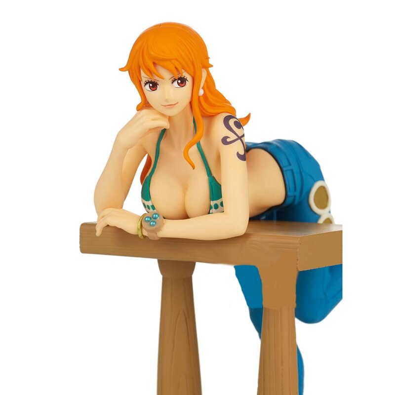 17cm Anime Peripherals One Piece Anime Figures Sexy Nami Action Figure PVC Adults Collection Model Doll Ornaments Toys Box Gifts