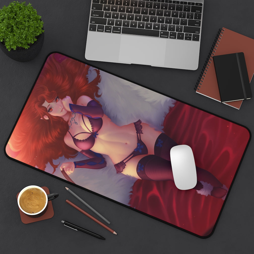 Sexy Lenore Castlevania Gaming Desk Mat - Non Slip Mousepad