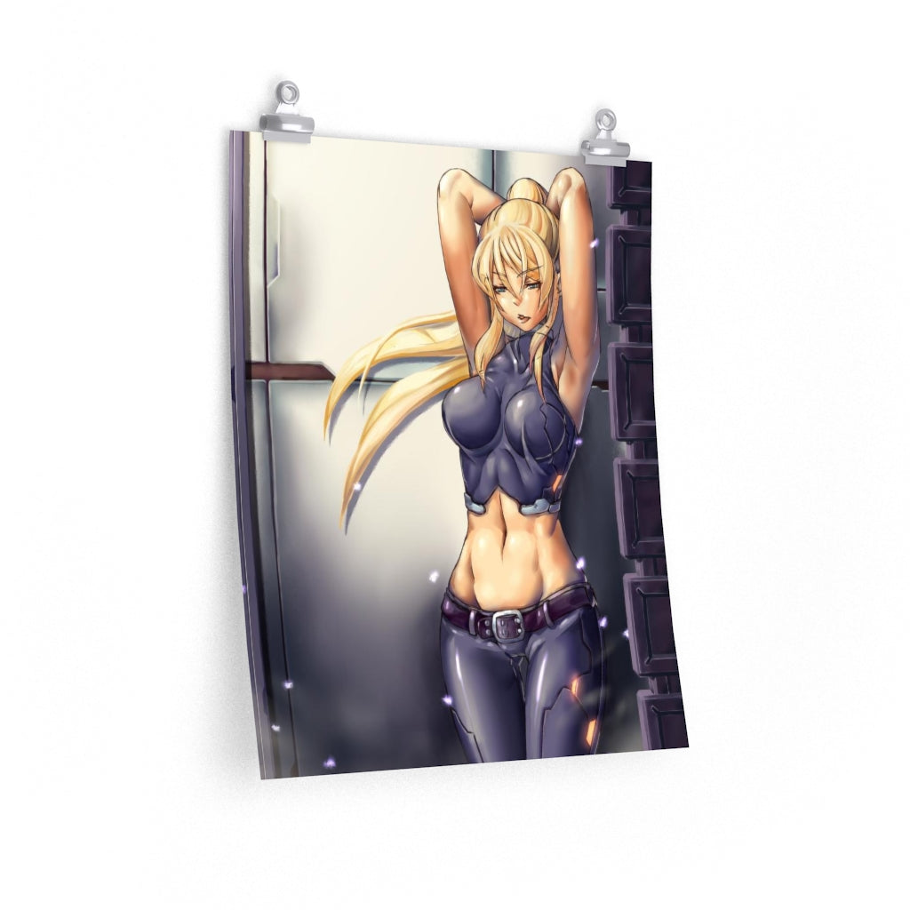 Sexy Sarah Bryant Virtua Fighter Poster - Lewd Premium Matte Vertical Poster - Adult Wall Art