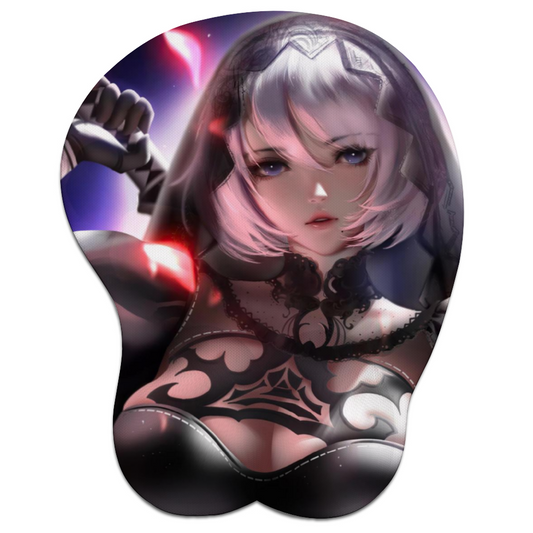 3D Silicone Mousepad | Oppai Mouse Pad | Silicone chest  mousepad