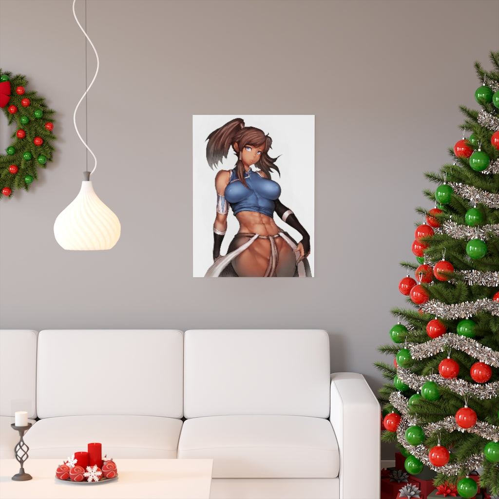 The Legend of Korra Avatar Poster - Lewd Premium Matte Vertical Poster - Adult Wall Art