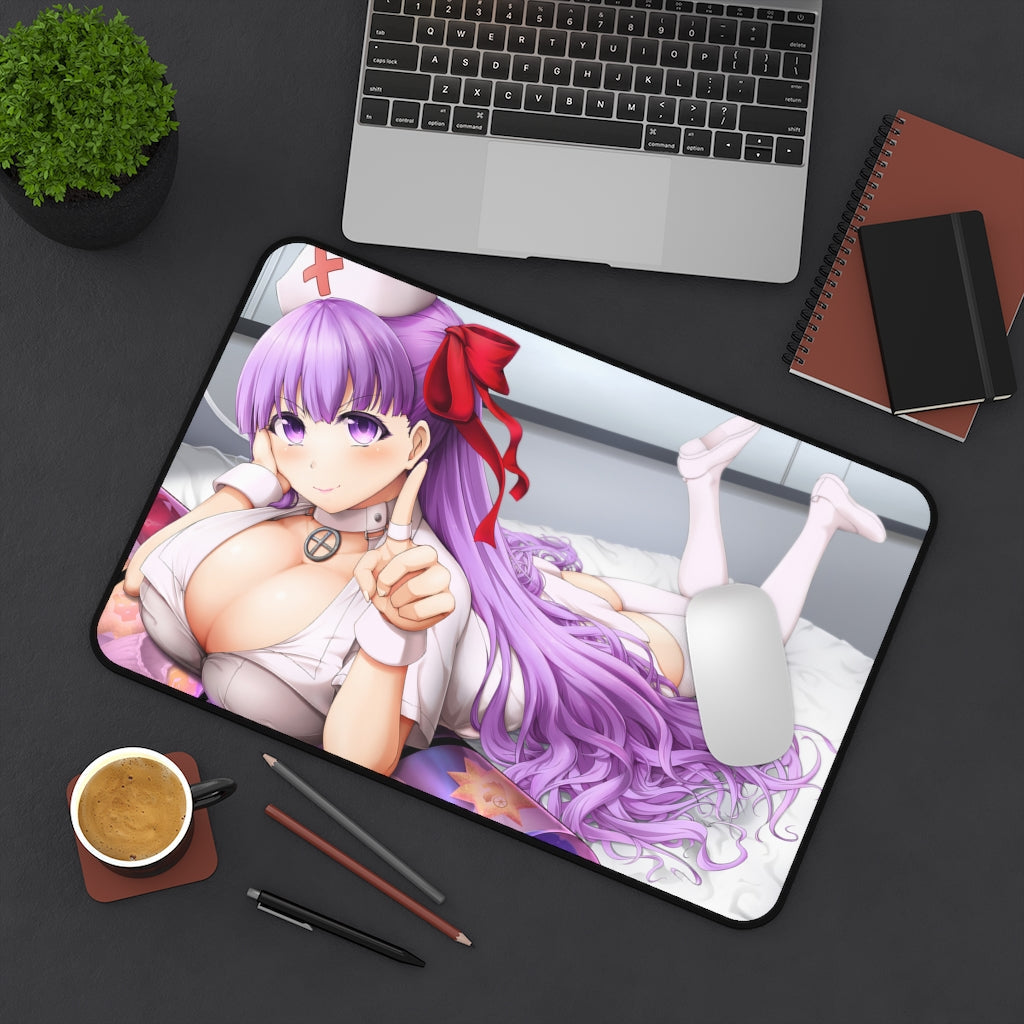 Fate Extra CC Sexy Mousepad - Nurse Bb Waifu Ecchi Desk Mat - Fate Grand Order Playmat