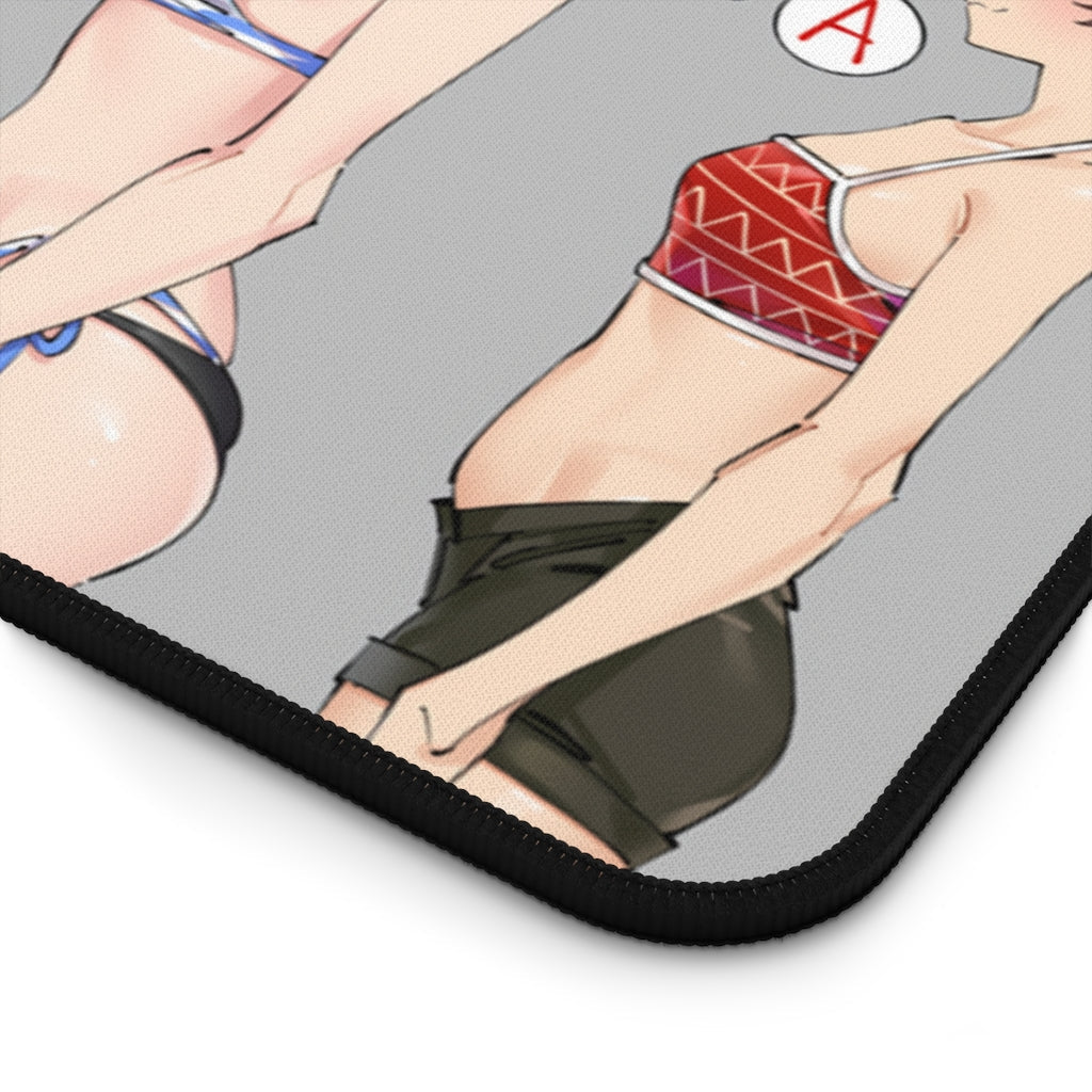 SSSS Gridman Boobs Size Bust Chart Mousepad - Non Slip Desk Mat