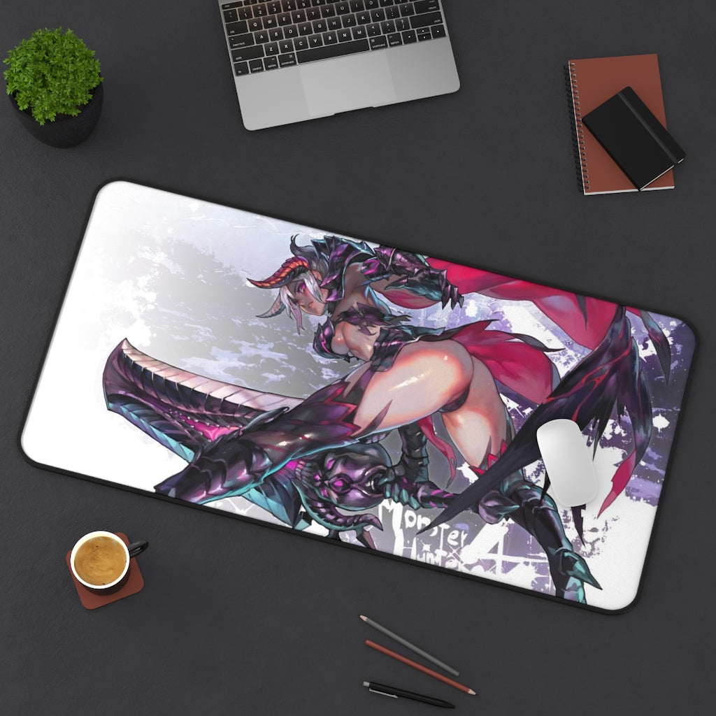 Sexy Monster Hunter Mousepad - Gore Magala Desk Mat - Ecchi Gaming Playmat