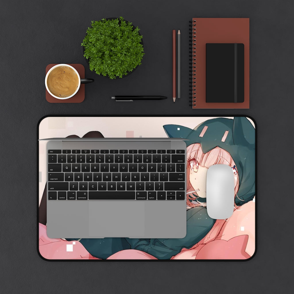 Danganronpa Sexy Mousepad - Gamer Girl Chiaki Nanami Desk Mat - Ecchi Playmat