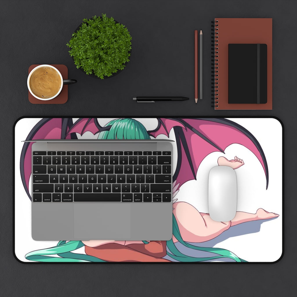 Morrigan Aensland Vampire Darkstalkers Desk Mat - Non Slip Mousepad