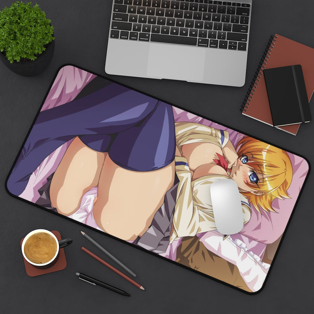 Taimanin Sexy Sakura Igawa Mahou Kaiju Desk Mat - Non Slip Mousepad