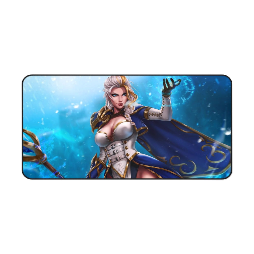 Sexy Mage Jaina Proudmoore Warcraft Desk Mat - Non Slip Mousepad - Sexy Girl Playmat