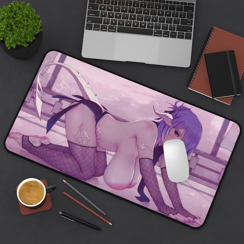 Granblue Fantasy Nude Onsen Waifus Desk Mat - Non Slip Mousepad