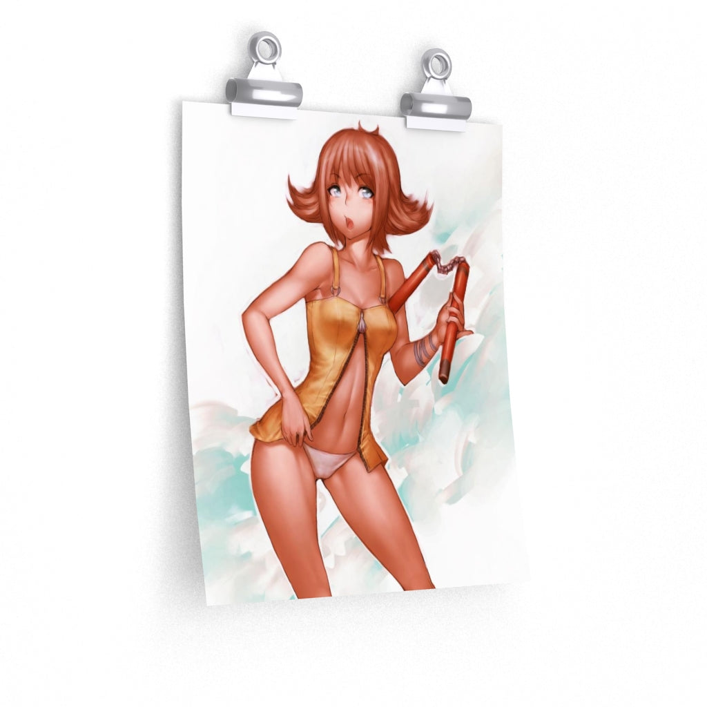 Selphie Tilmitt Final Fantasy 8 Poster - Lewd Premium Matte Vertical Poster - Adult Wall Art