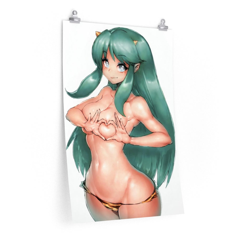 Lum Urusei Yatsura Poster - Lewd Premium Matte Vertical Poster - Adult Wall Art