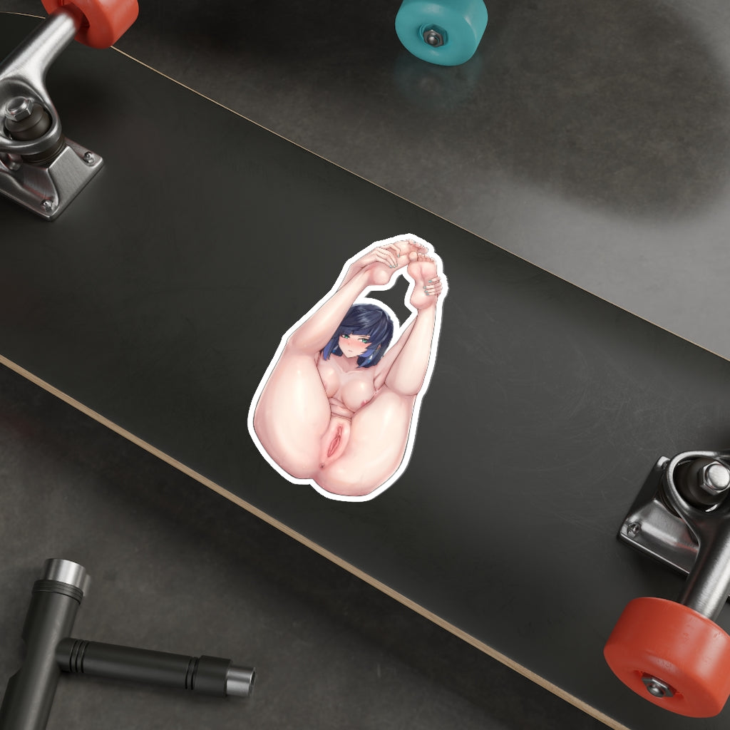 Nude Yelan Genshin Impact Hentai Waterproof Sticker - Ecchi Vinyl Decal