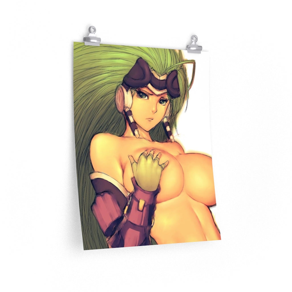 Aschen Brodel Super Robot Wars Poster - Lewd Premium Matte Vertical Poster - Adult Wall Art