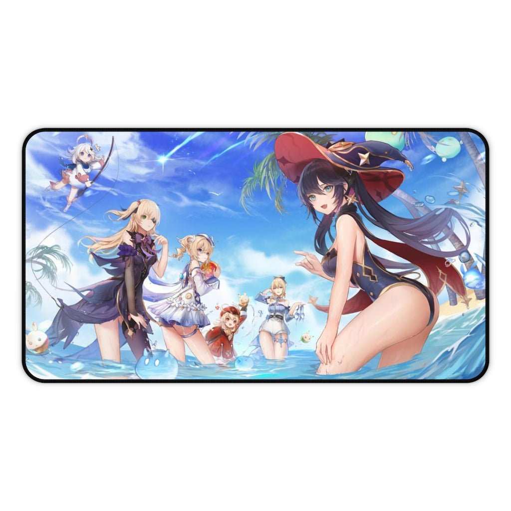 Genshin Impact Sexy Mousepad - Hot Cast Gaming Desk Mat - Ecchi Playmat