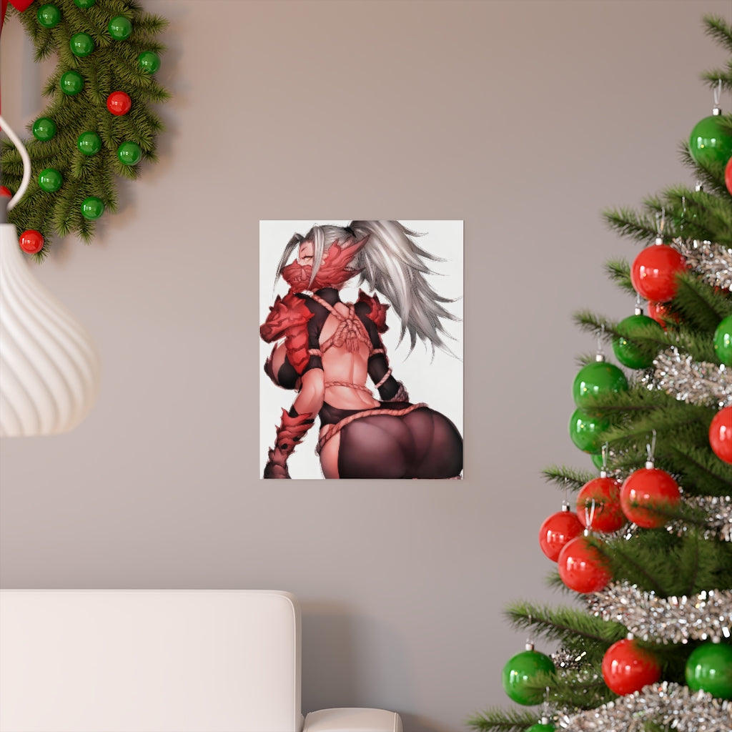 Odogaron Monster Hunter Poster - Lewd Premium Matte Vertical Poster - Adult Wall Art