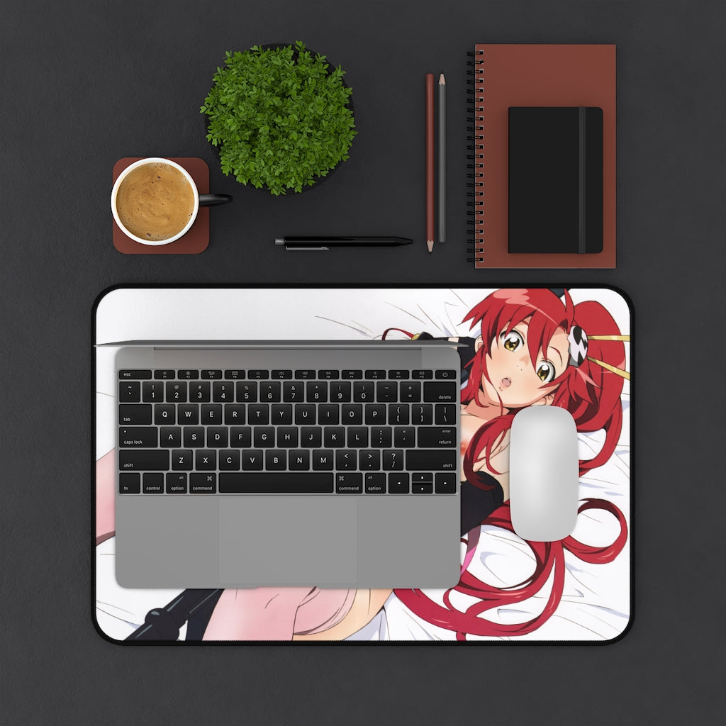 Gurren Lagann Anime Mousepad - Yoko Littner Gun Ecchi Large Desk Mat - Mouse Pad - MTG Playmat