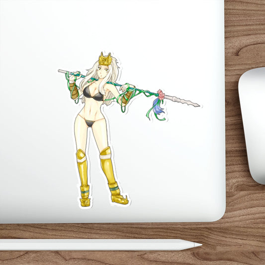 Sexy Ma Chao Dynasty Warriors Shin Sengoku Musou Waterproof Sticker - Ecchi Vinyl Decal