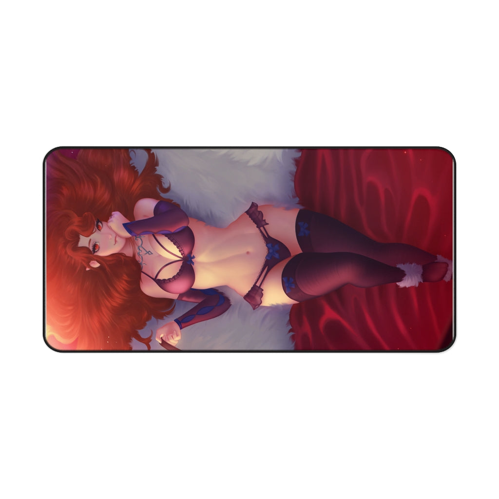 Sexy Lenore Castlevania Gaming Desk Mat - Non Slip Mousepad