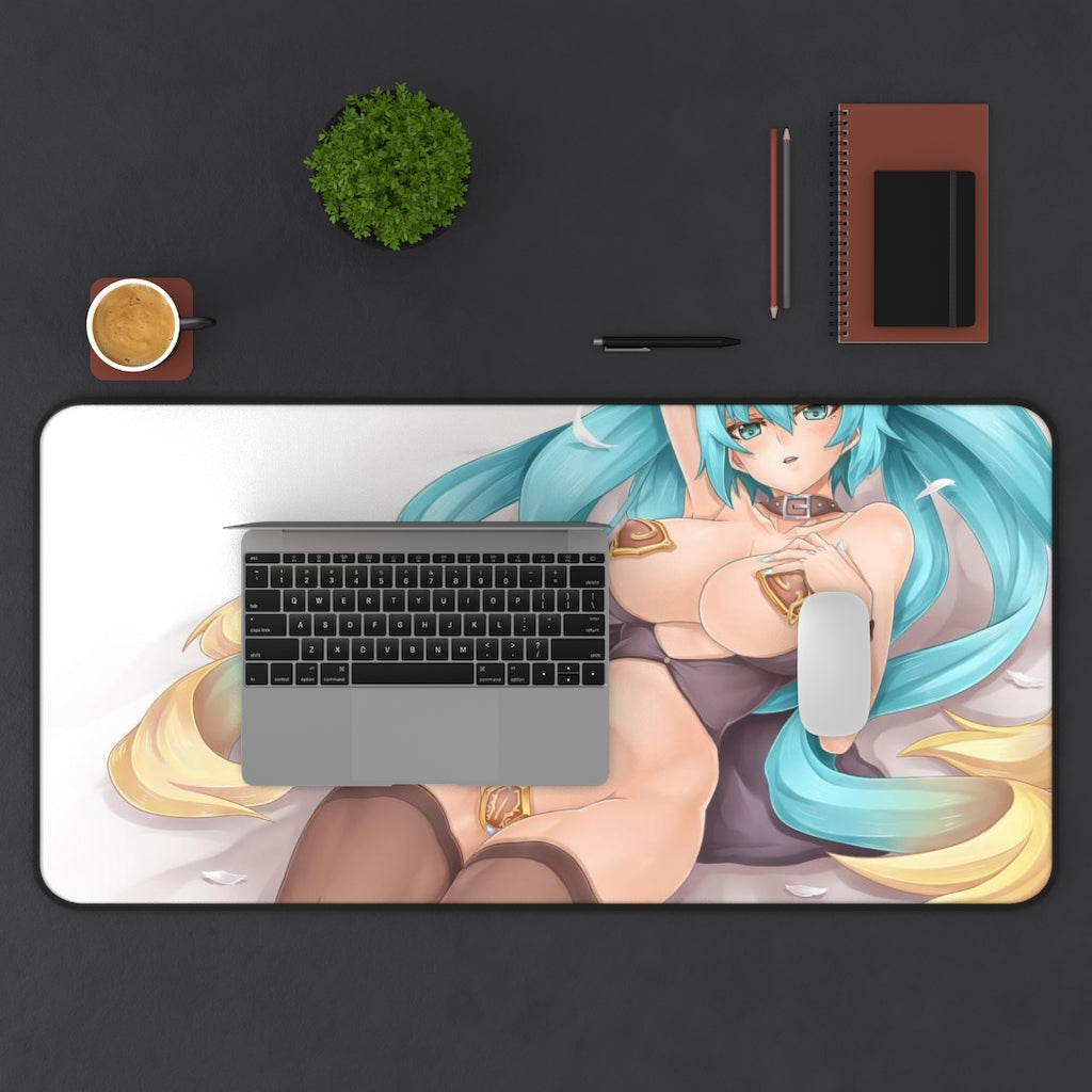 League Of Legends Sexy Mousepad - Sona Pasties Gaming Desk Mat - Ecchi Playmat