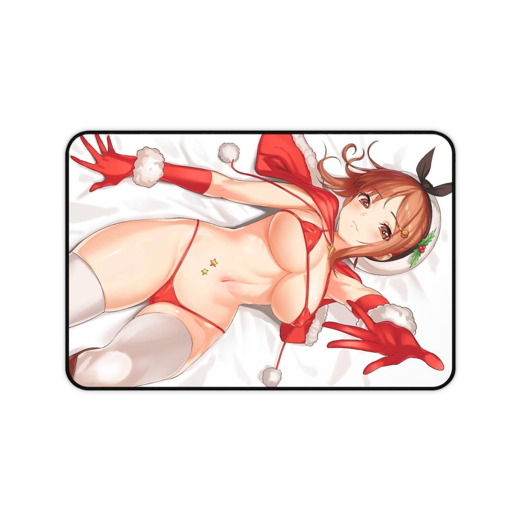 Atelier Ryza Sexy Mousepad - Christmas Bikini Reisalin Stout Desk Mat - Ecchi Gaming Playmat