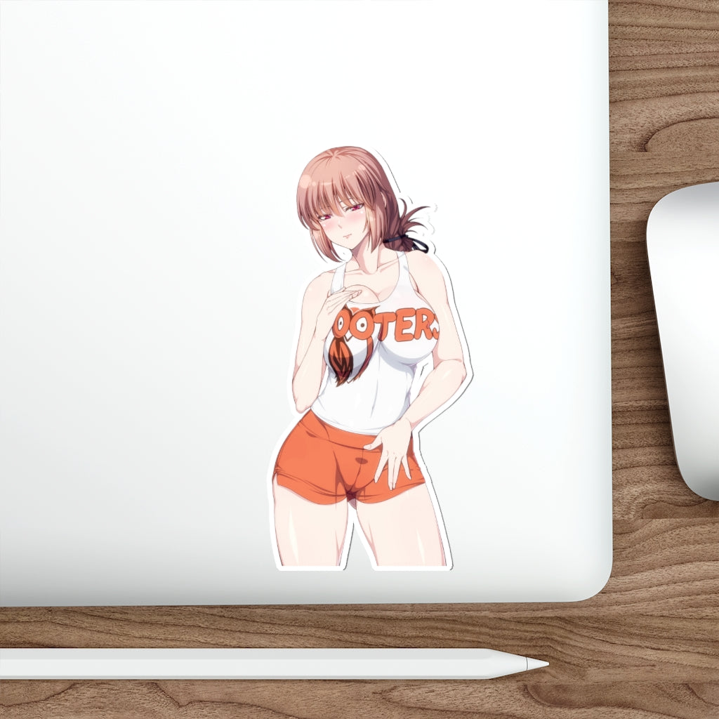 Hooters Sexy Florence Nightingale Fate Grand Order Ecchi Vinyl Decal Waterproof Sticker - Ecchi Vinyl Decal