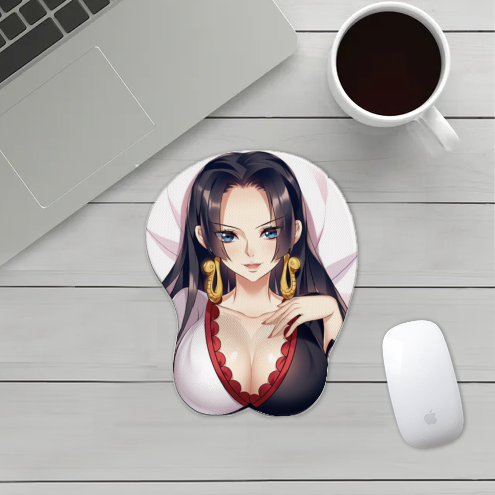 3D Silicone Mousepad | Oppai Mouse Pad | Silicone chest  mousepad