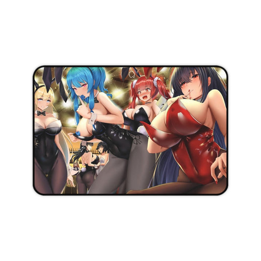 Large Anime Ecchi Desk Mat | Bunny Waifus | Big Gaming Mousepad - MTG Playmat