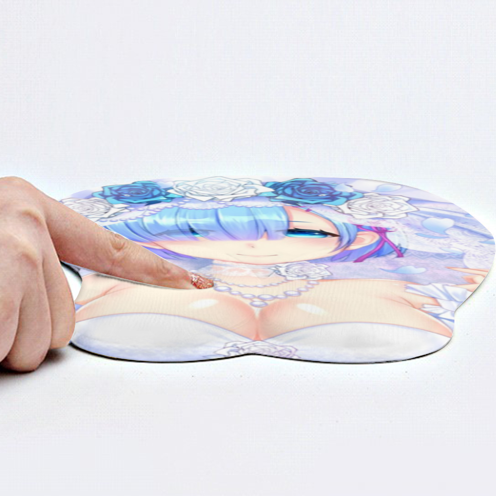 3D Silicone Mousepad | Oppai Mouse Pad | Silicone chest  mousepad