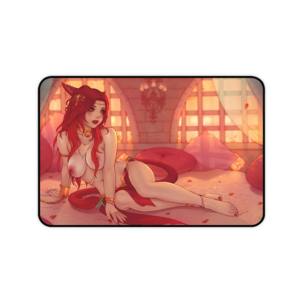 Sexy Oriental Outfit Avatar Final Fantasy 14 Desk Mat - Non Slip Mousepad