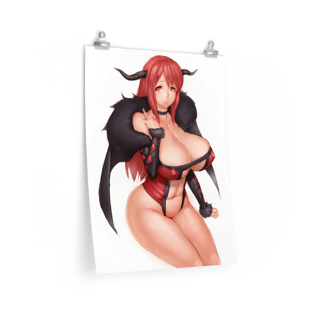 Maou Maoyuu Maou Yuusha Poster - Lewd Premium Matte Vertical Poster - Adult Wall Art