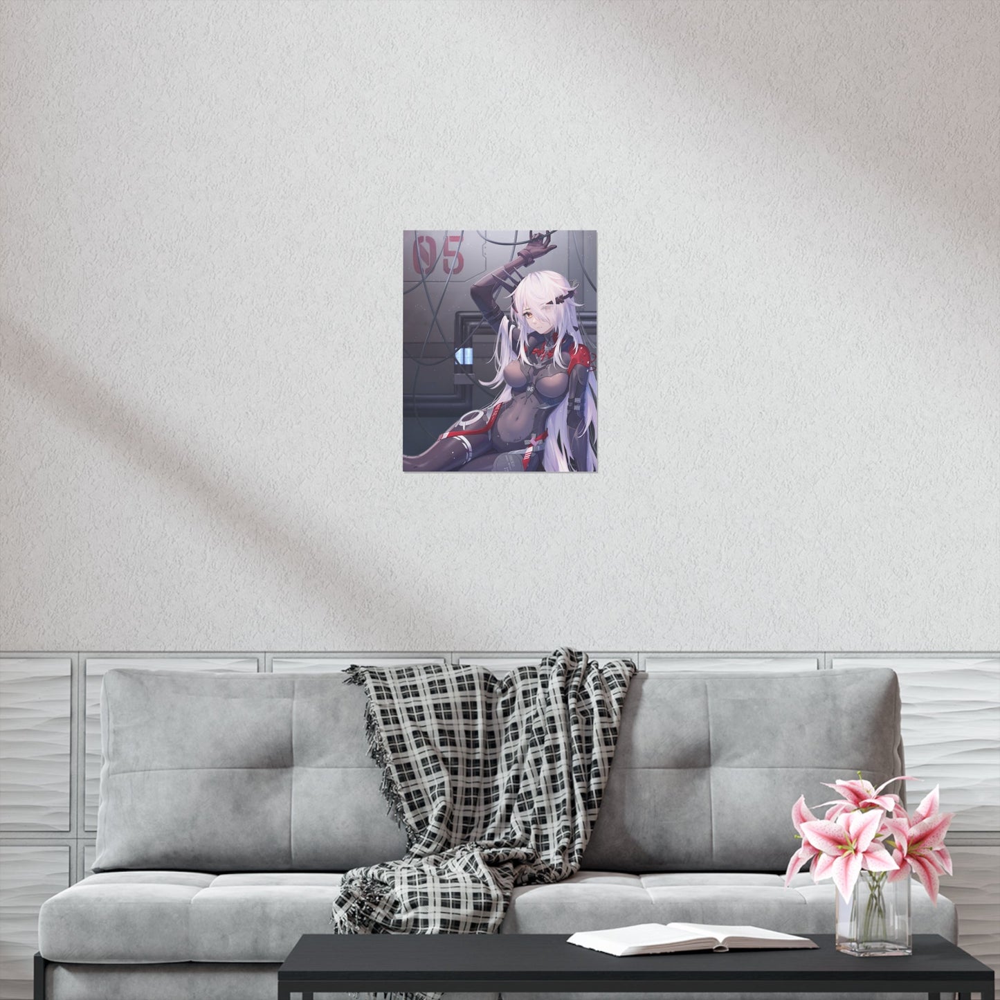 Nemesis Tower Of Fantasy Waifu Poster - Gaming Decor Wall Art - Premium Matte Vertical Poster