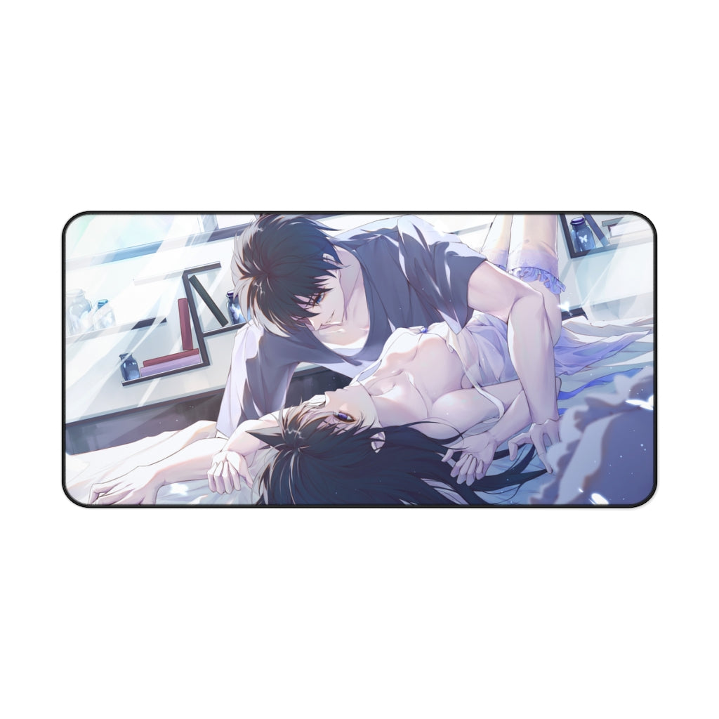 Detective Conan Sexy Shinichi Kudo and Ran Mouri Manga Desk Mat - Anime Mousepad - Non Slip Playmat