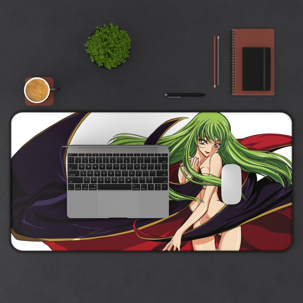 Sexy CC Cape Code Geass Gaming Desk Mat - Anime Mousepad - Sexy Girl Playmat