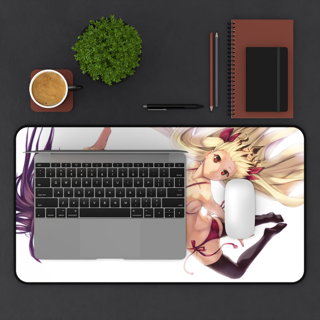 Fate Grand Order Ecchi Mousepad - Bikini Scathach And Ereshkigal Desk Mat - FGO Playmat