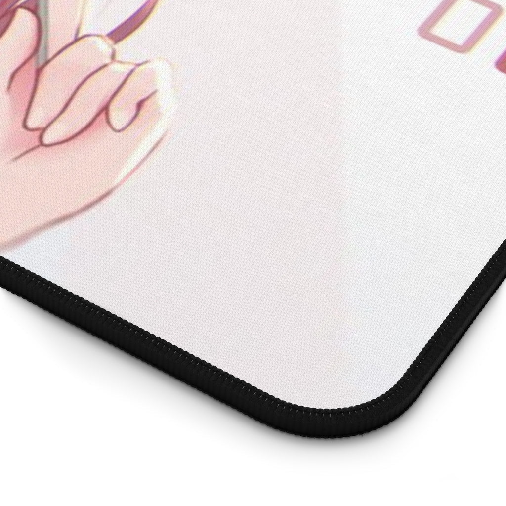 Zero Two Lollipop Darling In The Franxx Desk Mat - Non Slip Mousepad