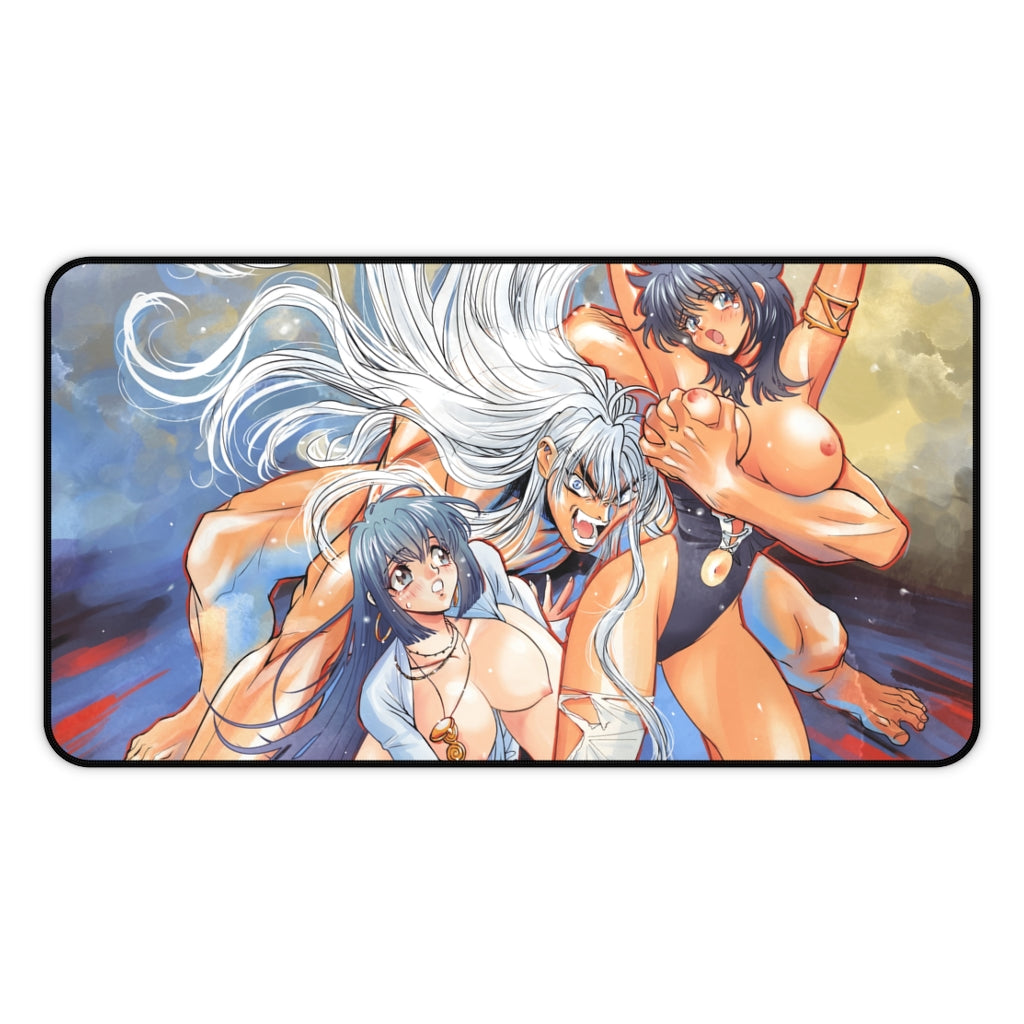 Bastard Dark Schneider Kai Harn And Sheila Tel Metallicana Nude Boobs Desk Mat - Ecchi Mousepad - Adult Playmat