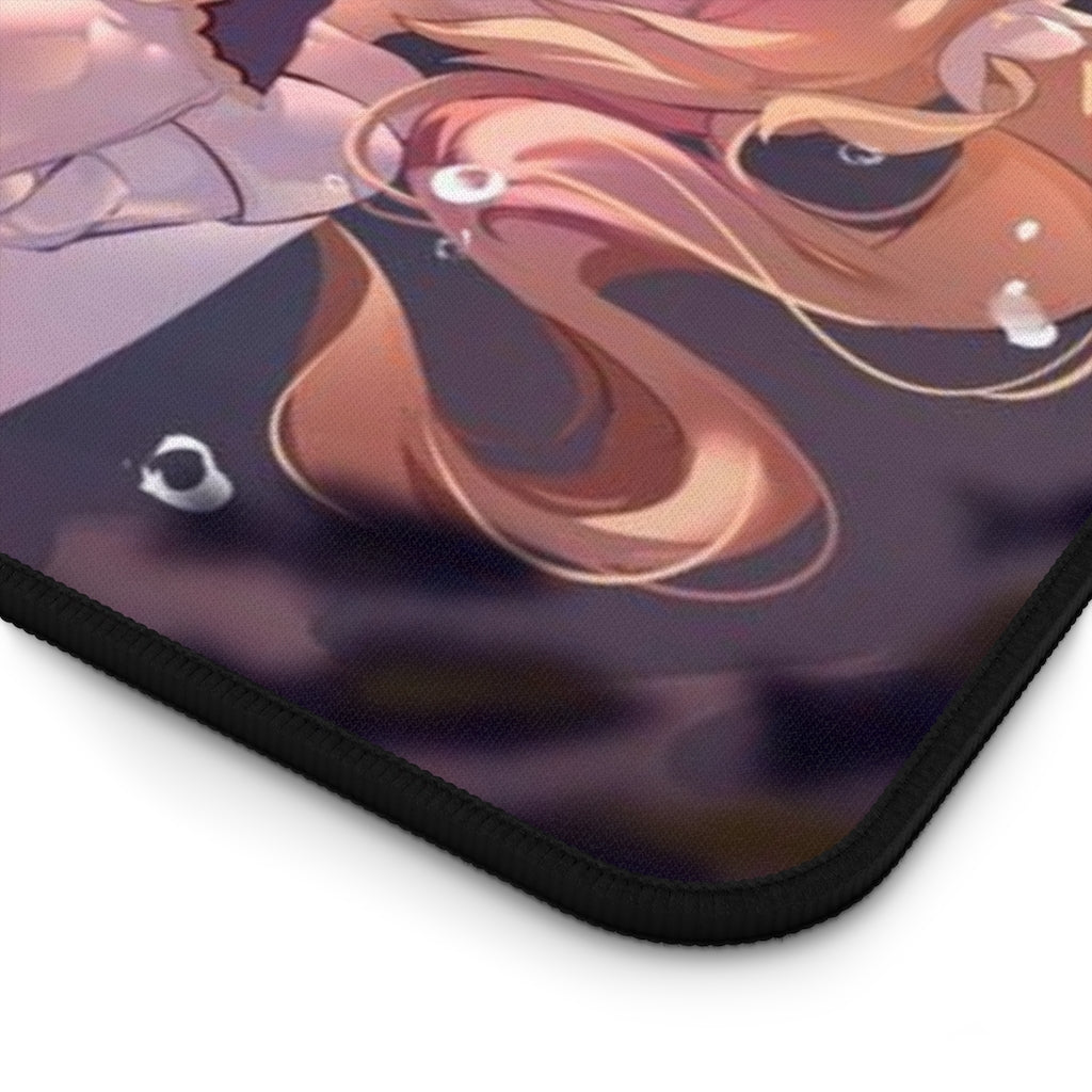 Genshin Impact Sexy Mousepad - Keqing and Barbara Ecchi Desk Mat - Gaming Playmat