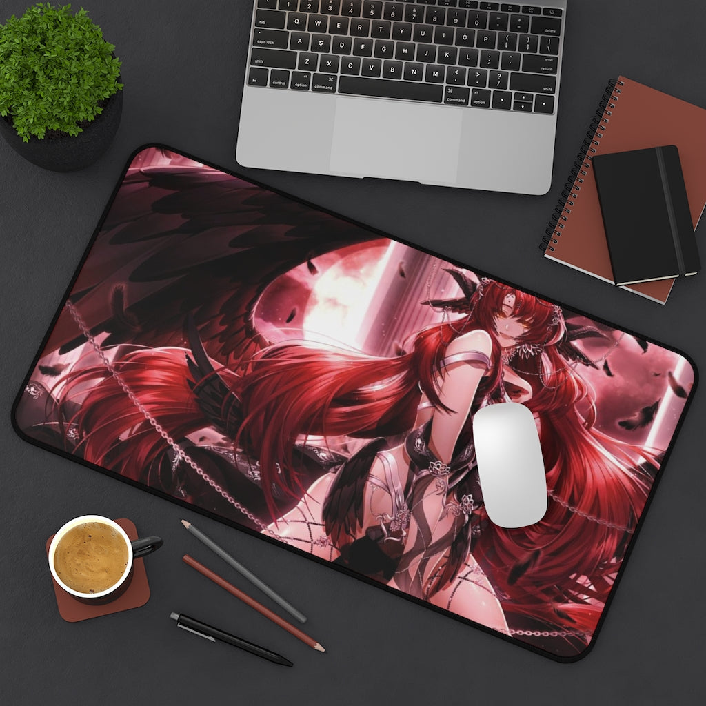 Elsword Sexy Mousepad - Bloody Queen Elesis Desk Mat - Ecchi Playmat