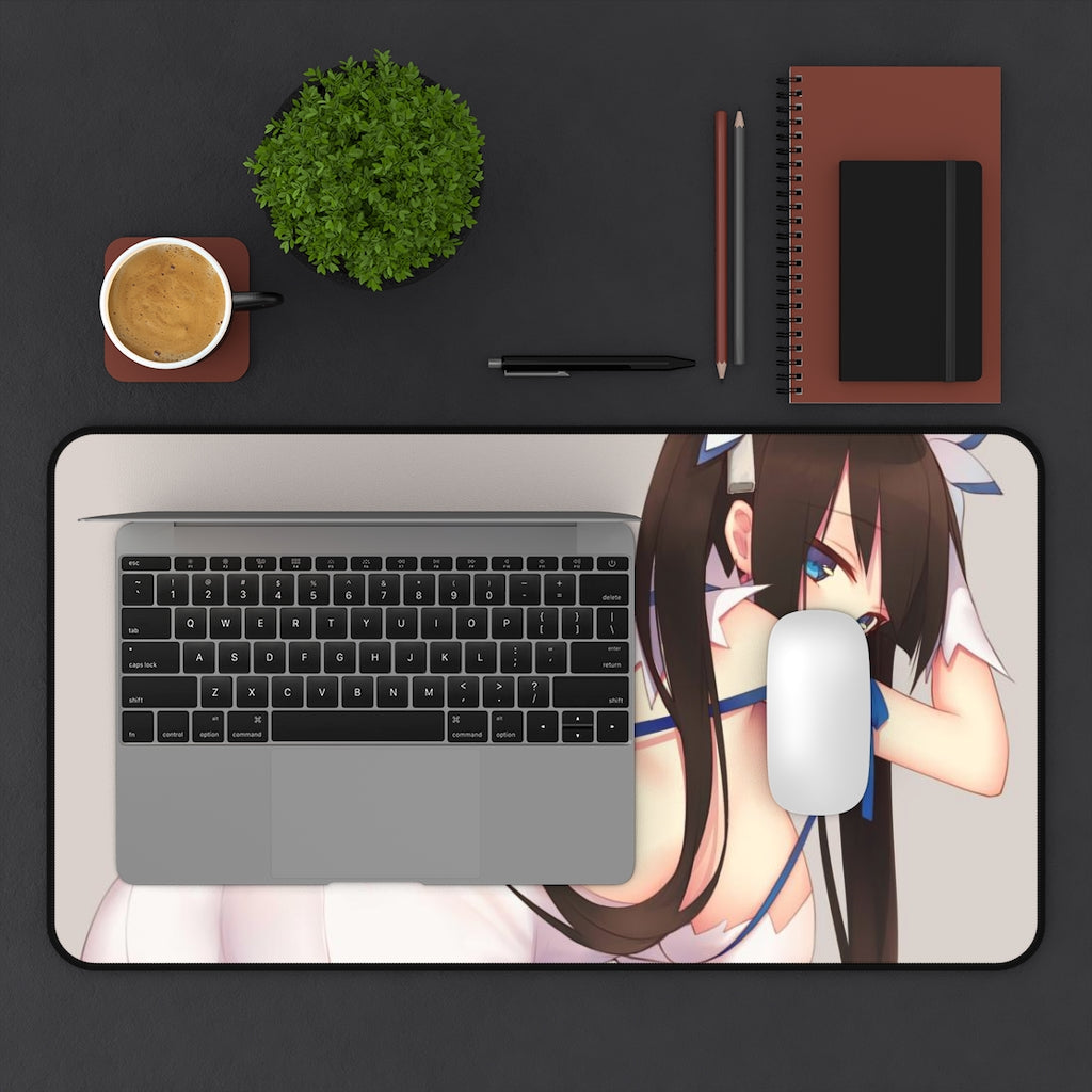 Danmachi Sexy Mousepad - Thick Hestia Anime Desk Mat - Ecchi Playmat - Is It Wrong To Try To Pick Up Girls In A Dungeon