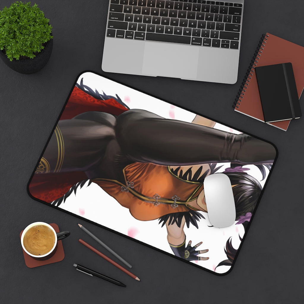 Tekken Sexy Ling Xiaoyu Desk Mat - Non Slip Mousepad