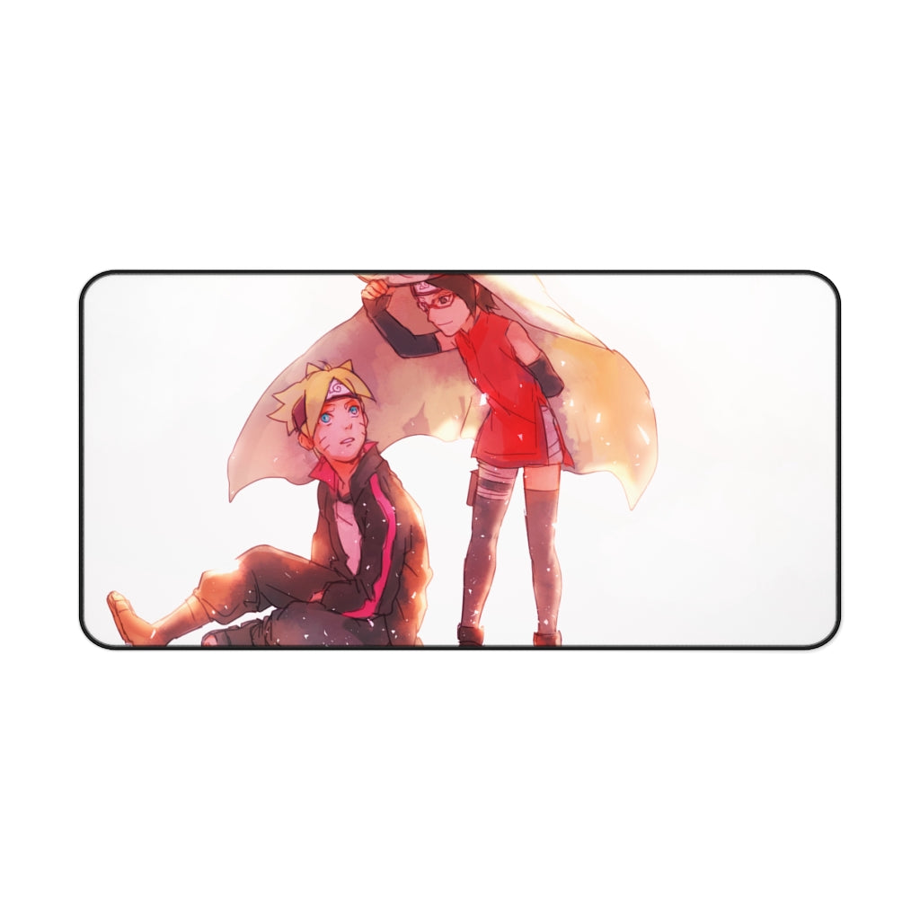 Sarada & Boruto - Naruto Shippuden Anime Computer Mouse Pad / Desk Mat - The Mouse Pads Ninja Home Decor