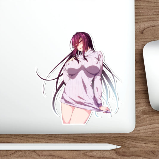 Sexy Sweater Scathach Fate Grand Order Ecchi Vinyl Decal Waterproof Sticker - Ecchi Vinyl Decal