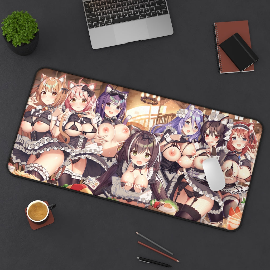 Princess Connect Re Dive Sexy Mousepad - Nude Anime Tits Maid Waifus Desk Mat - Ecchi Playmat