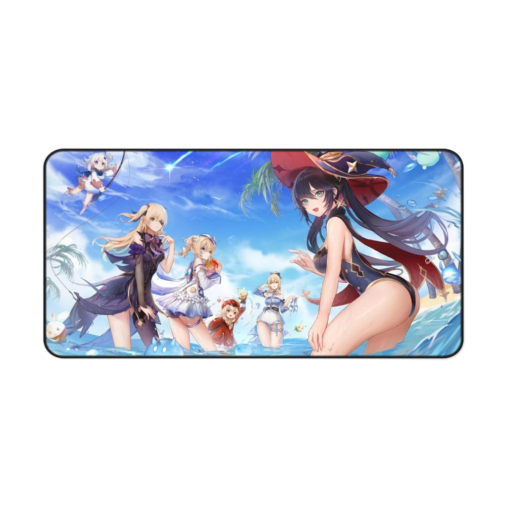 Genshin Impact Sexy Mousepad - Hot Cast Gaming Desk Mat - Ecchi Playmat