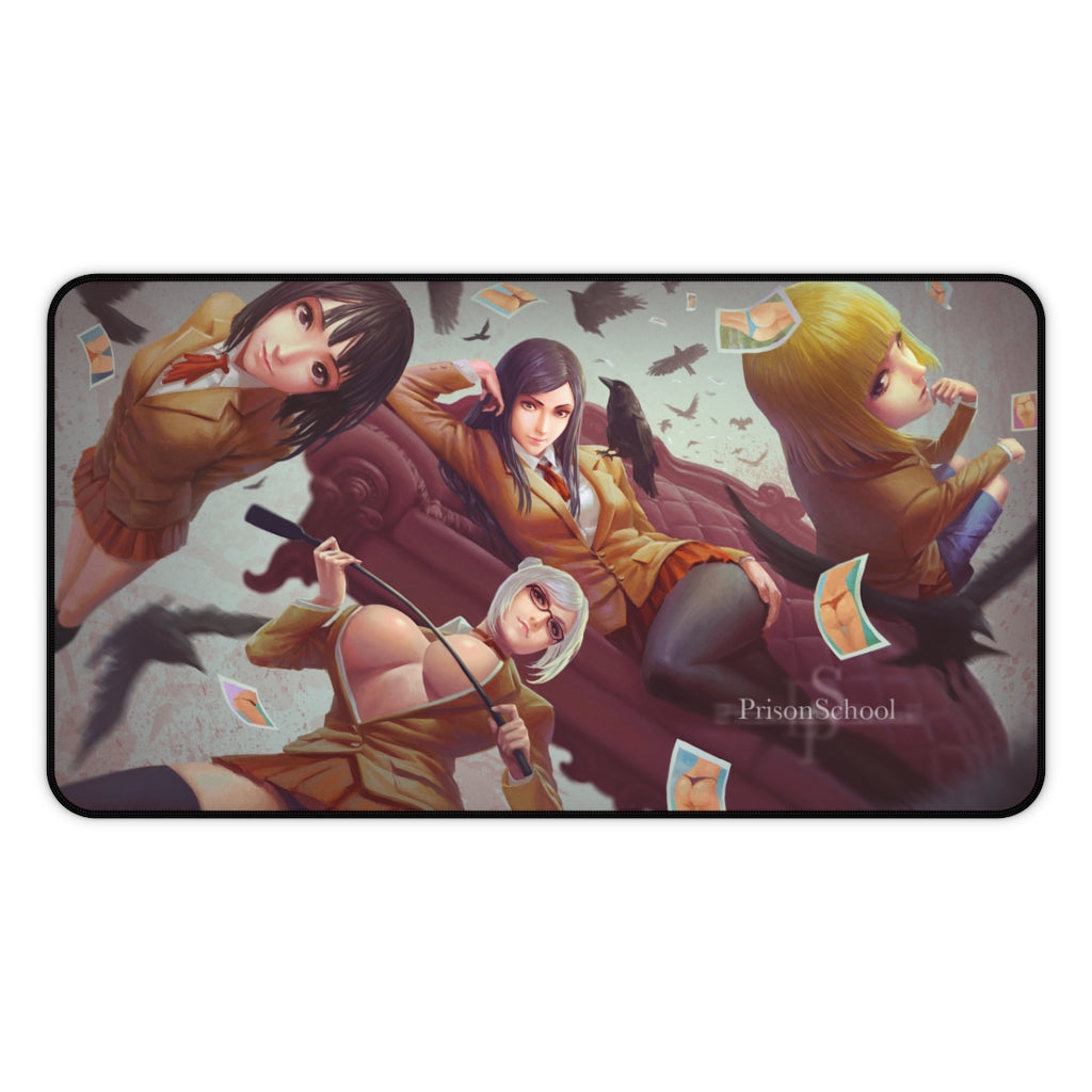 Prison School Sexy Waifus Manga Desk Mat - Anime Mousepad - Sexy Girls Playmat