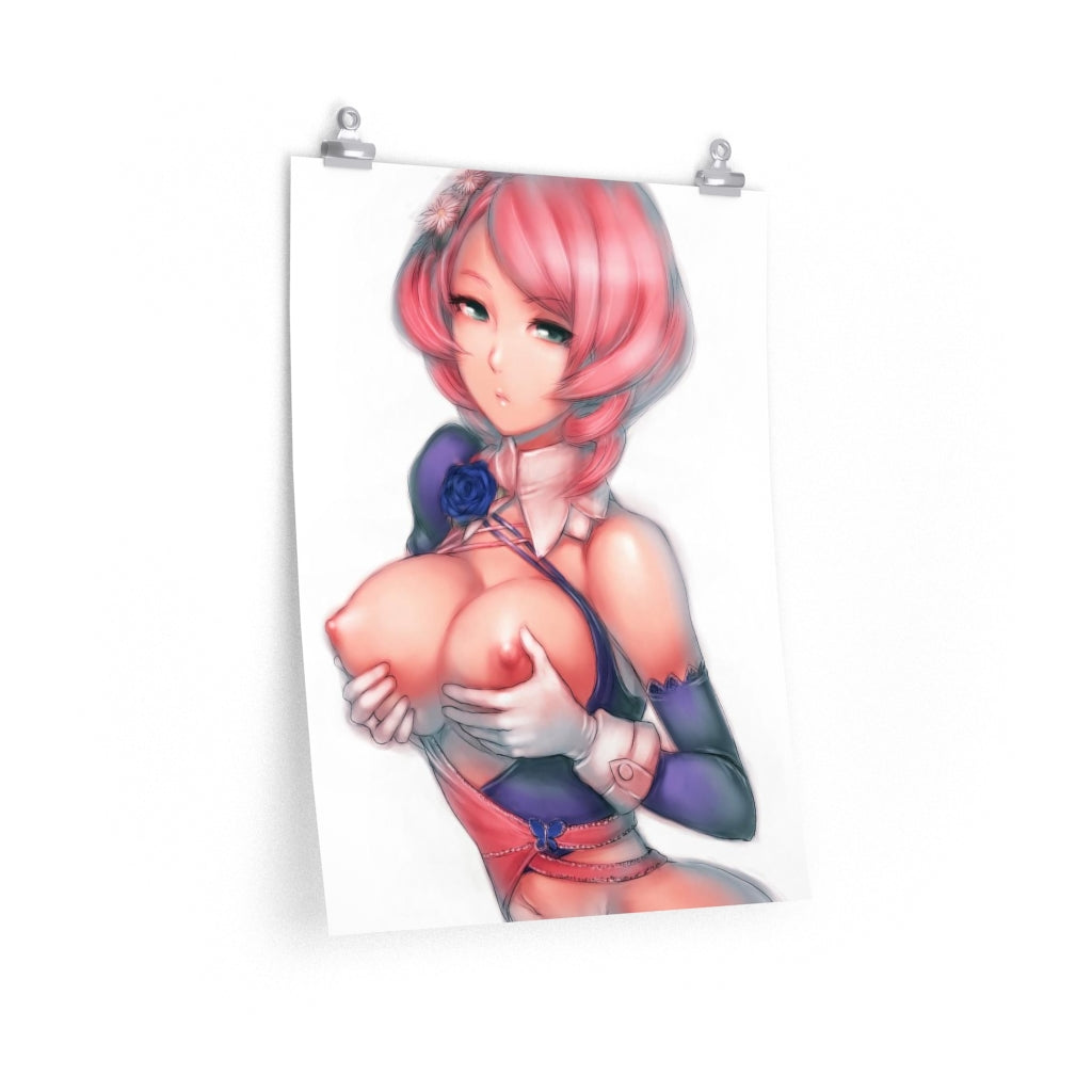 Alisa Boskonovich Tekken Poster - Lewd Premium Matte Vertical Poster - Adult Wall Art