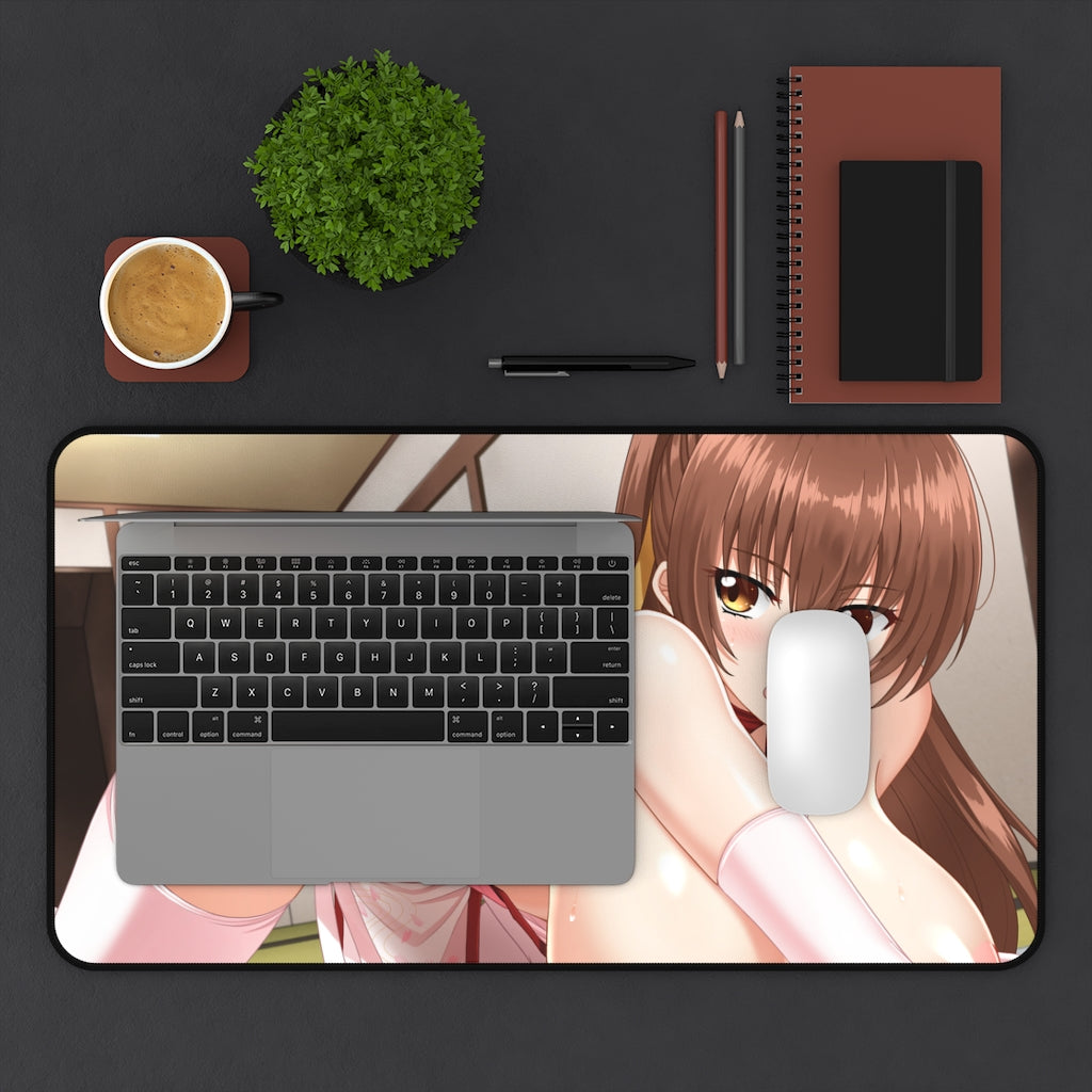 Dead Or Alive Sexy Mousepad - Kasumi Ecchi Desk Mat - Gaming Playmat